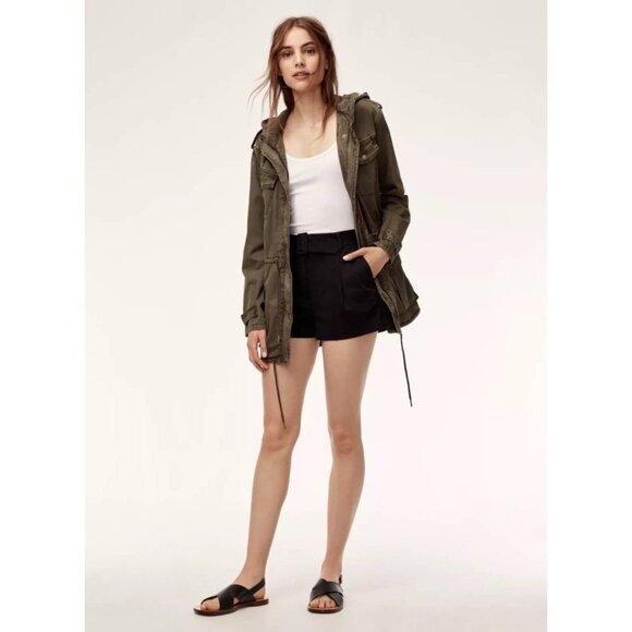 Aritzia - Talula Trooper Jacket in Dark Olive, size XXXS (3XS) - Picture 12 of 12